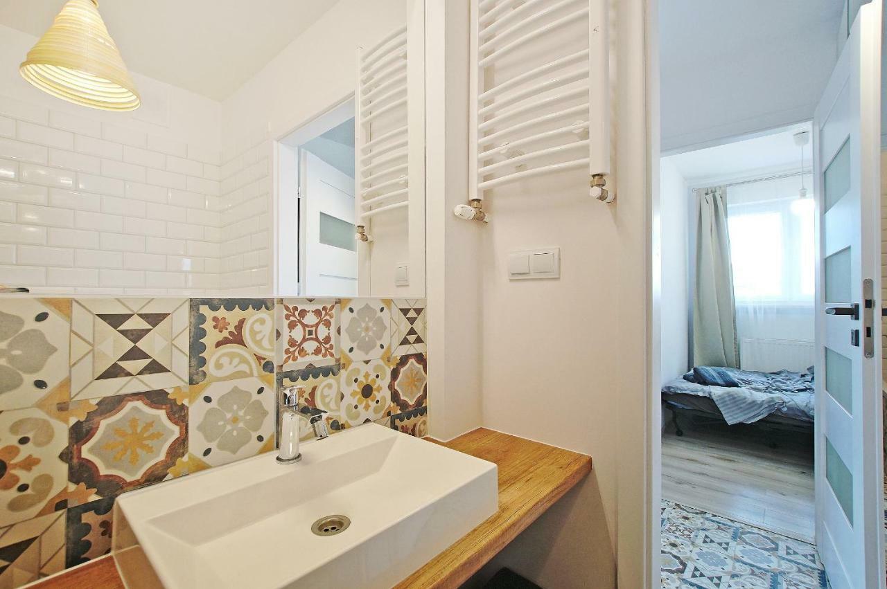 Ferienwohnung Przy Piastowskiej Danzig Exterior foto